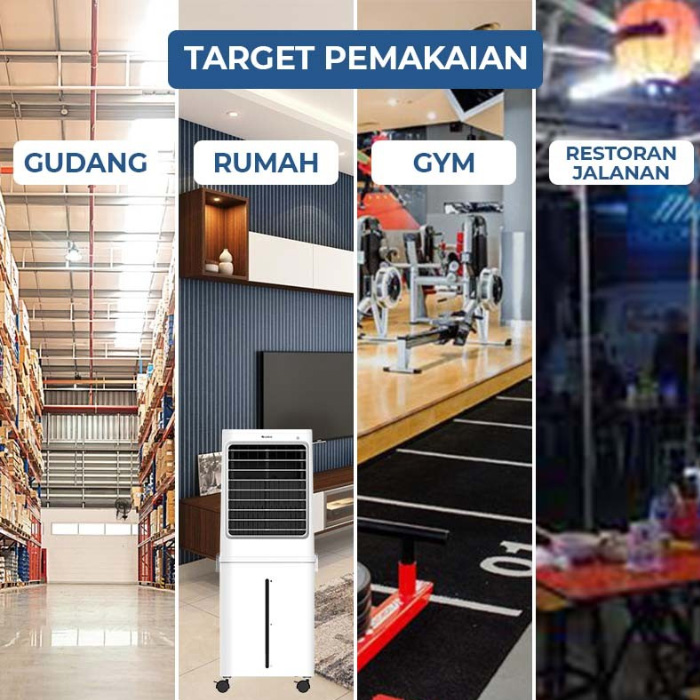Gree Air Cooler Penyejuk & Humidifier 60 Liter - GCA-ACOOL60